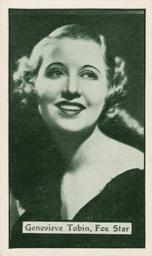 1933 Turf Personality Series Film Stars #70 Genevieve Tobin Front