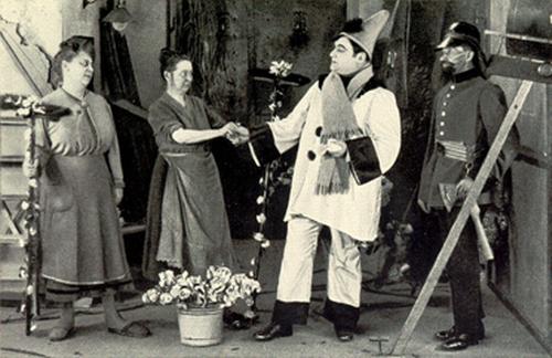 1935 Reemtsma Vom Werden Deutscher Filmkunst Der Stumme Film #39 Leo Peukert Front