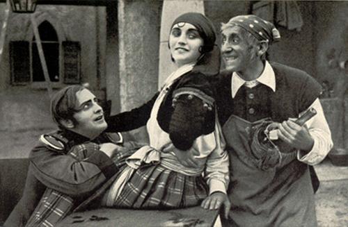 1935 Reemtsma Vom Werden Deutscher Filmkunst Der Stumme Film #59 Harry Liedtke / Pola Negri Front
