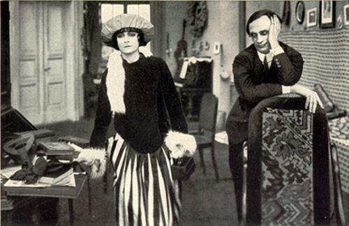 1935 Reemtsma Vom Werden Deutscher Filmkunst Der Stumme Film #98 Asta Nielsen / Conrad Veidt Front