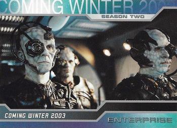 2003 Rittenhouse Star Trek Enterprise Season 2 - Promos #Convention2003 Borg Front