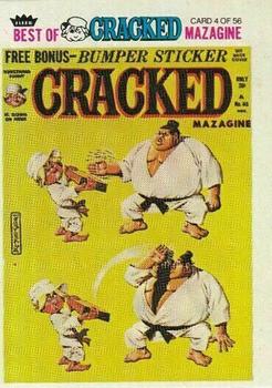 1978 Fleer Best of Cracked Magazine #4 Karate Chop Front