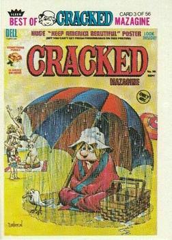 1978 Fleer Best of Cracked Magazine #3 Raining Under Umbrella Front