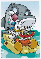 2019 Panini Disney Donald Duck Sticker Story 85 Years #3 Sticker 3 Front