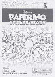 2019 Panini Disney Donald Duck Sticker Story 85 Years #6 Sticker 6 Back