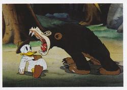 2019 Panini Disney Donald Duck Sticker Story 85 Years #12 Sticker 12 Front