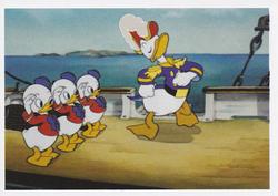 2019 Panini Disney Donald Duck Sticker Story 85 Years #13 Sticker 13 Front