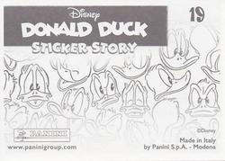 2019 Panini Disney Donald Duck Sticker Story 85 Years #19 Sticker 19 Back