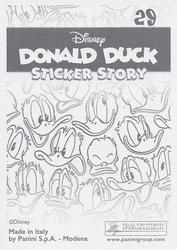 2019 Panini Disney Donald Duck Sticker Story 85 Years #29 Sticker 29 Back