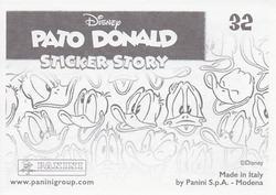 2019 Panini Disney Donald Duck Sticker Story 85 Years #32 Sticker 32 Back