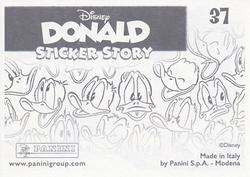 2019 Panini Disney Donald Duck Sticker Story 85 Years #37 Sticker 37 Back