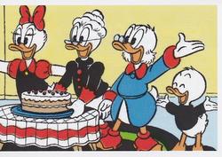 2019 Panini Disney Donald Duck Sticker Story 85 Years #44 Sticker 44 Front