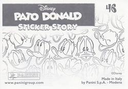 2019 Panini Disney Donald Duck Sticker Story 85 Years #46 Sticker 46 Back