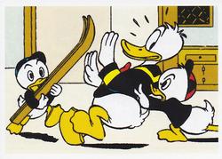 2019 Panini Disney Donald Duck Sticker Story 85 Years #49 Sticker 49 Front