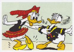 2019 Panini Disney Donald Duck Sticker Story 85 Years #59 Sticker 59 Front