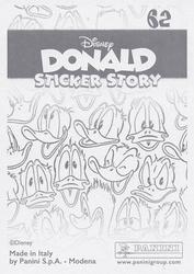 2019 Panini Disney Donald Duck Sticker Story 85 Years #62 Sticker 62 Back