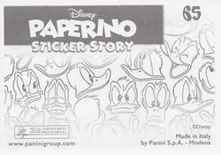 2019 Panini Disney Donald Duck Sticker Story 85 Years #65 Sticker 65 Back