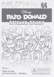 2019 Panini Disney Donald Duck Sticker Story 85 Years #66 Sticker 66 Back