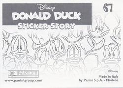 2019 Panini Disney Donald Duck Sticker Story 85 Years #67 Sticker 67 Back