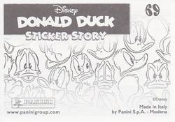 2019 Panini Disney Donald Duck Sticker Story 85 Years #69 Sticker 69 Back