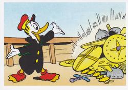 2019 Panini Disney Donald Duck Sticker Story 85 Years #70 Sticker 70 Front