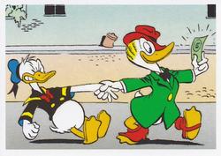 2019 Panini Disney Donald Duck Sticker Story 85 Years #71 Sticker 71 Front