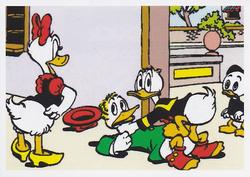 2019 Panini Disney Donald Duck Sticker Story 85 Years #75 Sticker 75 Front