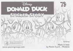 2019 Panini Disney Donald Duck Sticker Story 85 Years #79 Sticker 79 Back