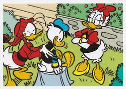 2019 Panini Disney Donald Duck Sticker Story 85 Years #88 Sticker 88 Front