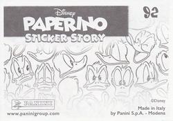 2019 Panini Disney Donald Duck Sticker Story 85 Years #92 Sticker 92 Back