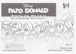 2019 Panini Disney Donald Duck Sticker Story 85 Years #94 Sticker 94 Back