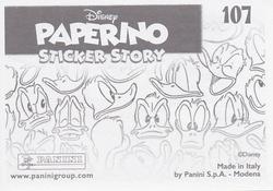 2019 Panini Disney Donald Duck Sticker Story 85 Years #107 Sticker 107 Back