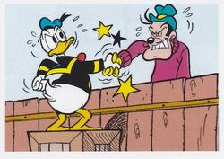 2019 Panini Disney Donald Duck Sticker Story 85 Years #107 Sticker 107 Front