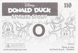 2019 Panini Disney Donald Duck Sticker Story 85 Years #110 Sticker 110 Back