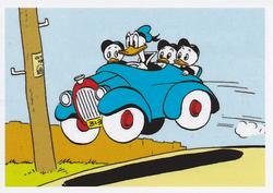 2019 Panini Disney Donald Duck Sticker Story 85 Years #115 Sticker 115 Front