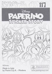 2019 Panini Disney Donald Duck Sticker Story 85 Years #117 Sticker 117 Back