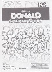 2019 Panini Disney Donald Duck Sticker Story 85 Years #128 Sticker 128 Back