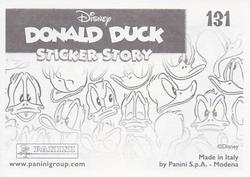2019 Panini Disney Donald Duck Sticker Story 85 Years #131 Sticker 131 Back