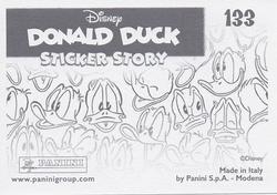 2019 Panini Disney Donald Duck Sticker Story 85 Years #133 Sticker 133 Back