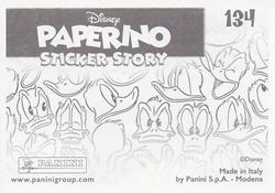 2019 Panini Disney Donald Duck Sticker Story 85 Years #134 Sticker 134 Back