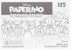 2019 Panini Disney Donald Duck Sticker Story 85 Years #135 Sticker 135 Back