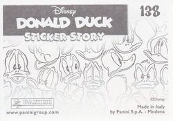 2019 Panini Disney Donald Duck Sticker Story 85 Years #138 Sticker 138 Back