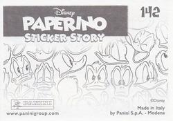 2019 Panini Disney Donald Duck Sticker Story 85 Years #142 Sticker 142 Back