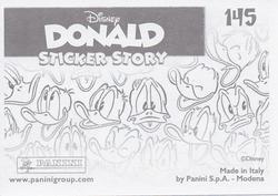 2019 Panini Disney Donald Duck Sticker Story 85 Years #145 Sticker 145 Back
