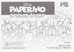 2019 Panini Disney Donald Duck Sticker Story 85 Years #148 Sticker 148 Back