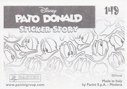 2019 Panini Disney Donald Duck Sticker Story 85 Years #149 Sticker 149 Back