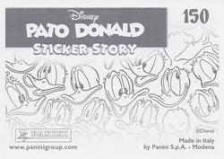2019 Panini Disney Donald Duck Sticker Story 85 Years #150 Sticker 150 Back