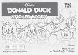 2019 Panini Disney Donald Duck Sticker Story 85 Years #151 Sticker 151 Back