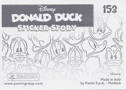 2019 Panini Disney Donald Duck Sticker Story 85 Years #153 Sticker 153 Back