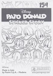 2019 Panini Disney Donald Duck Sticker Story 85 Years #154 Sticker 154 Back